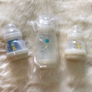 New MAM baby bottles